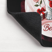 Valentijn Engels Bulldog Desk Mousepad Muismat (Hoek)