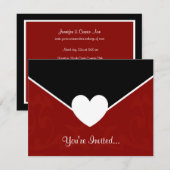 Valentijn Envelope Kaart (Voorkant / Achterkant)