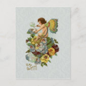  Valentijn Fairy Feestdagenkaart (Voorkant)