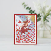 Valentijn Fairy Feestdagenkaart (Staand voorkant)