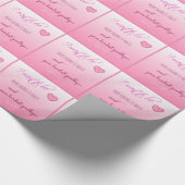 valentijn "favoriete Hallo" Cadeaupapier (Hoek)