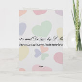 Valentijn Feestdagen Kaart (Achterkant)