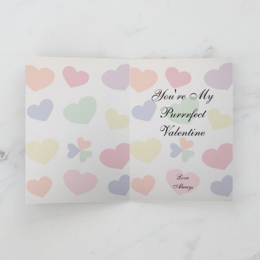 Valentijn Feestdagen Kaart (Binnen)