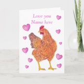 Valentijn Feestdagen Kaart (Voorkant)