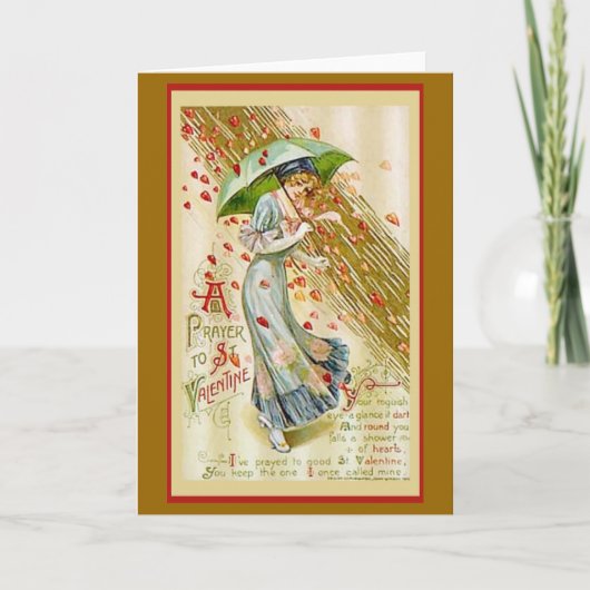 Valentijn Feestdagen Kaart (Voorkant)