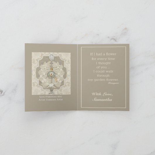  Valentijn Feestdagen Kaart (Binnen)