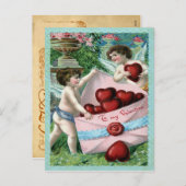 Valentijn Feestdagenkaart (Voorkant / Achterkant)