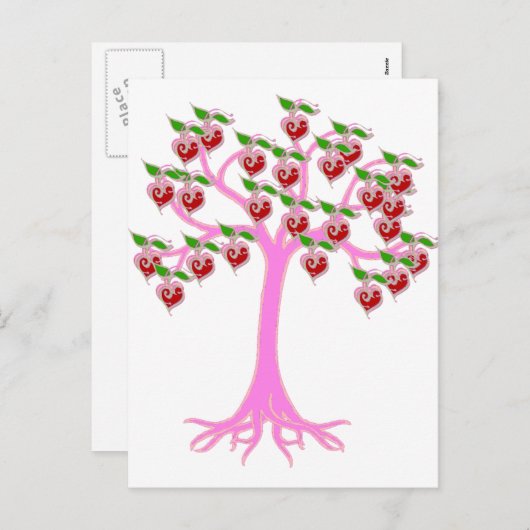 Valentijn Feestdagenkaart (Voorkant / Achterkant)