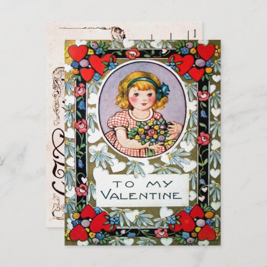  Valentijn Feestdagenkaart (Voorkant / Achterkant)