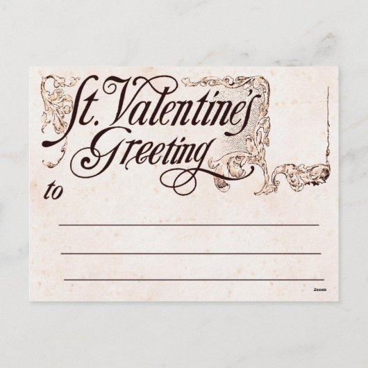  Valentijn Feestdagenkaart (Achterkant)