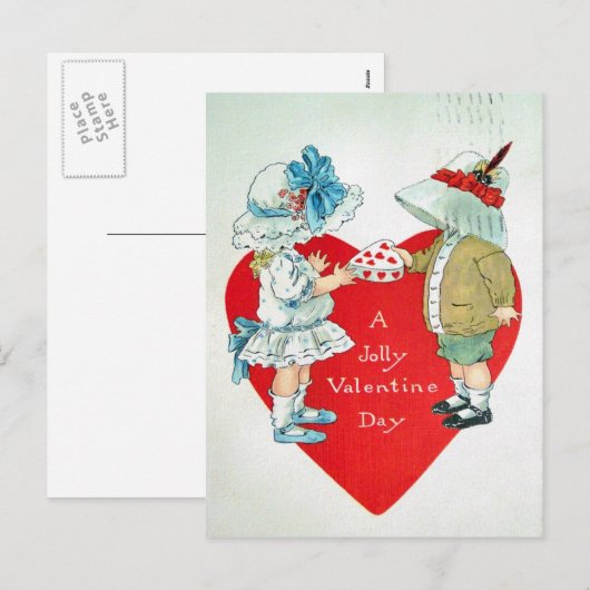  Valentijn Feestdagenkaart (Voorkant / Achterkant)