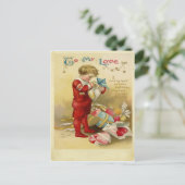 Valentijn Feestdagenkaart (Staand voorkant)