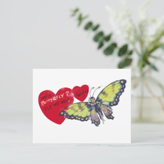 Valentijn Feestdagenkaart (Staand voorkant)