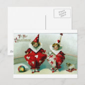 Valentijn Feestdagenkaart (Voorkant / Achterkant)