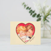 Valentijn Feestdagenkaart (Staand voorkant)