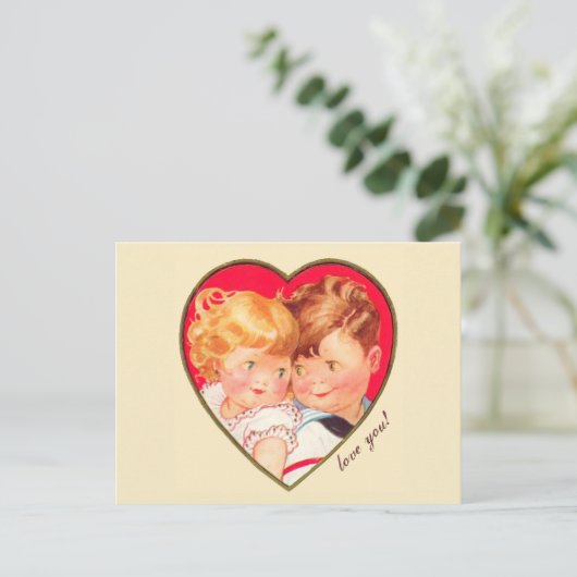  Valentijn Feestdagenkaart (Staand voorkant)