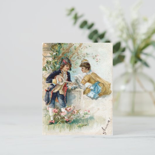  Valentijn Feestdagenkaart (Staand voorkant)