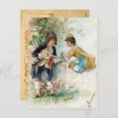  Valentijn Feestdagenkaart (Voorkant / Achterkant)