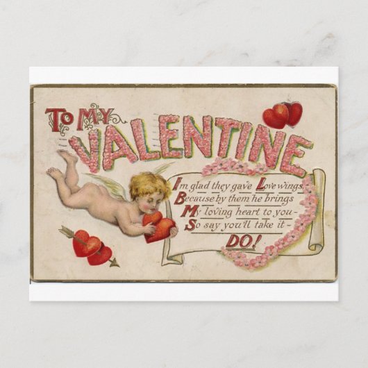 Valentijn Feestdagenkaart (Voorkant)