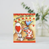  Valentijn Feestdagenkaart (Staand voorkant)