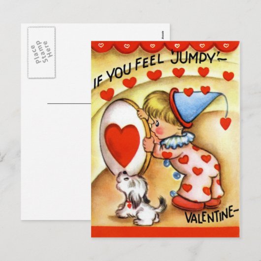  Valentijn Feestdagenkaart (Voorkant / Achterkant)