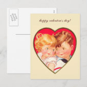Valentijn Feestdagenkaart (Voorkant / Achterkant)