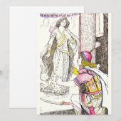 Valentijn Feestdagenkaart (Voorkant / Achterkant)