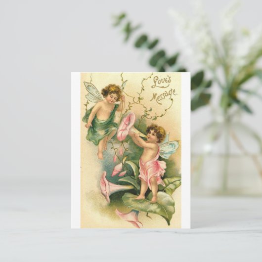 Valentijn Feestdagenkaart (Staand voorkant)