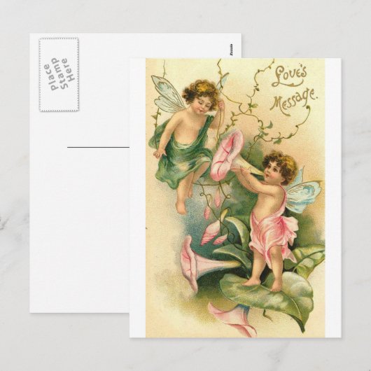 Valentijn Feestdagenkaart (Voorkant / Achterkant)