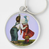 Valentijn First Kiss Sleutelhanger (Voorkant)