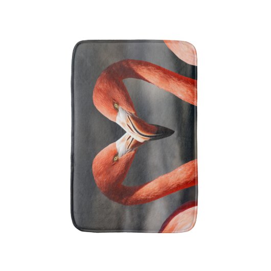Valentijn Flamingo Badmat (Voorkant Verticaal)