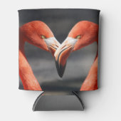 Valentijn Flamingo Blikjeskoeler (Voorkant)