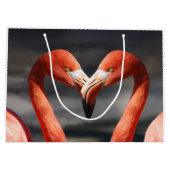 Valentijn Flamingo Groot Cadeauzakje (Achterkant)