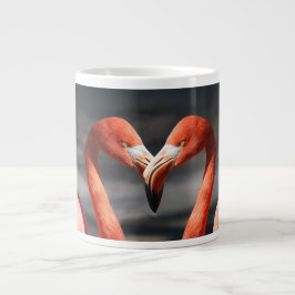 Valentijn Flamingo Grote Koffiekop