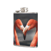 Valentijn Flamingo Heupfles (Links)