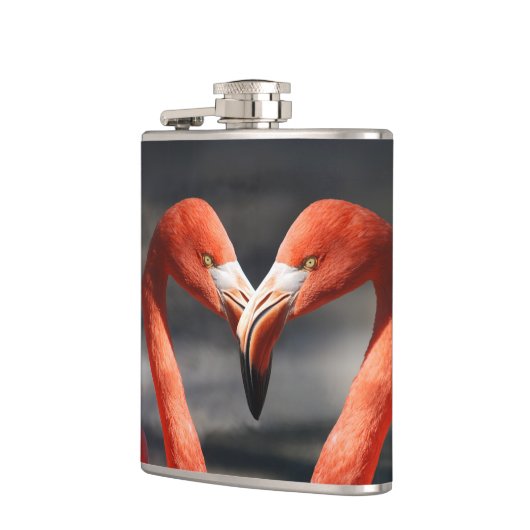 Valentijn Flamingo Heupfles (Links)