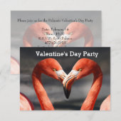 Valentijn Flamingo Kaart (Voorkant / Achterkant)