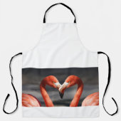 Valentijn Flamingo Schort (Voorkant)