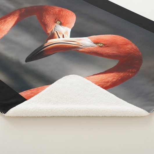 Valentijn Flamingo Sherpa Deken (3/4)