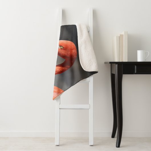 Valentijn Flamingo Sherpa Deken (In situ)