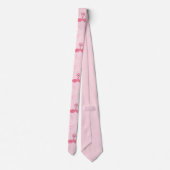 Valentijn Flamingos Stropdas (Achterkant)