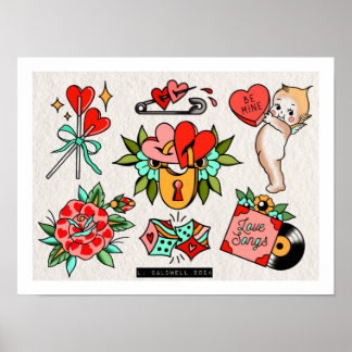 Valentijn Flash Poster