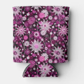 Valentijn Floral Pattern Blikjeskoeler (Voorkant)