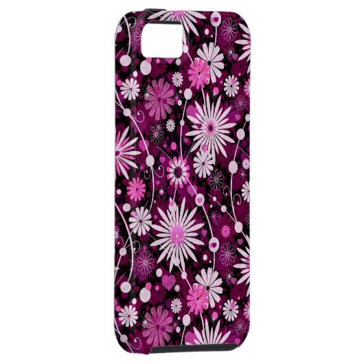 Valentijn Floral Pattern Case-Mate iPhone Case (Back/Rechts)
