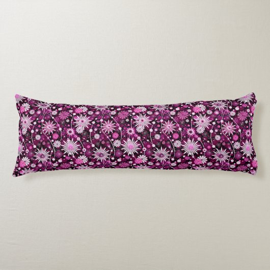Valentijn Floral Pattern Lichaamskussen (Voorkant)