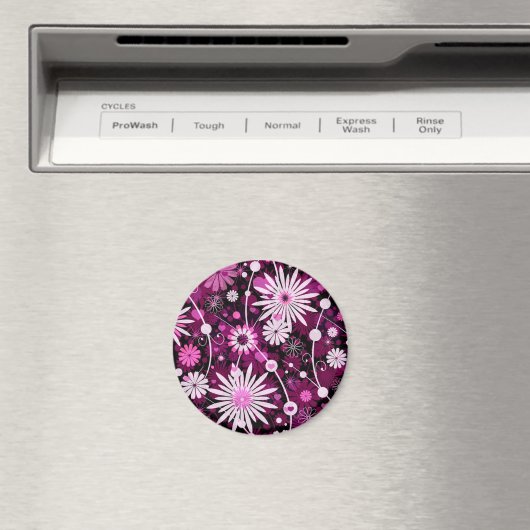 Valentijn Floral Pattern Magneet (Insitu (Vaatwasser))