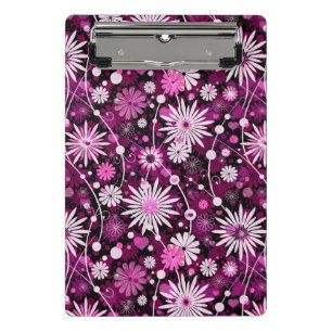 Valentijn Floral Pattern Mini Klembord