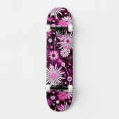 Valentijn Floral Pattern Persoonlijk Skateboard (Voorkant)