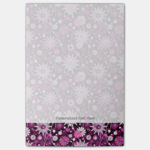 Valentijn Floral Pattern Post-it® Notes