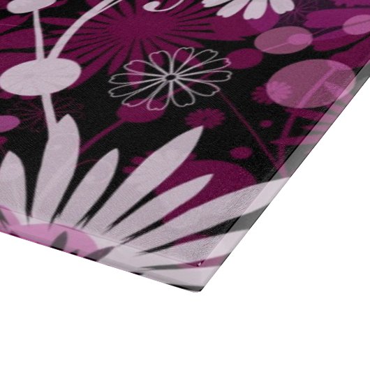 Valentijn Floral Pattern Snijplank (Hoek)